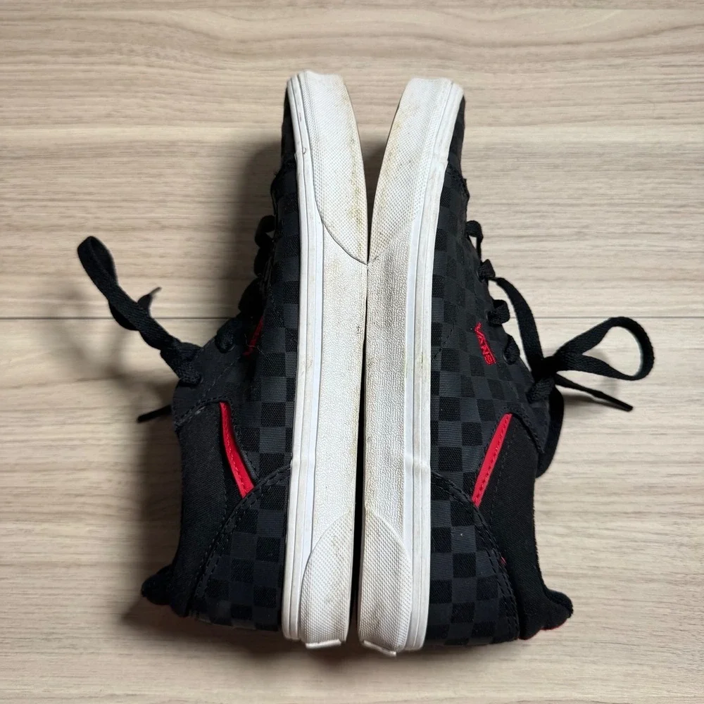 Vans Sneakers Youth 7 Black Checkerboard Good Low Top Skate Shoes 1500714